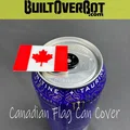 Nắp đậy lon soda cờ Canada (Canadian Flag Soda Can Cover) - Thumbnail 4