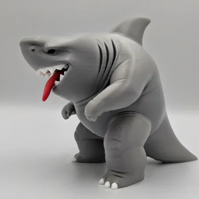 Chubby Shark - In Nhiều Màu (Multicolor Print)