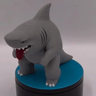 Chubby Shark - In Nhiều Màu (Multicolor Print)