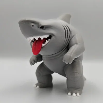 Chubby Shark - In Nhiều Màu (Multicolor Print)