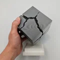 Tượng Trang Trí Bàn Làm Việc Khối Lập Phương Nứt Vỡ (Fractured Cube) - Thumbnail 5