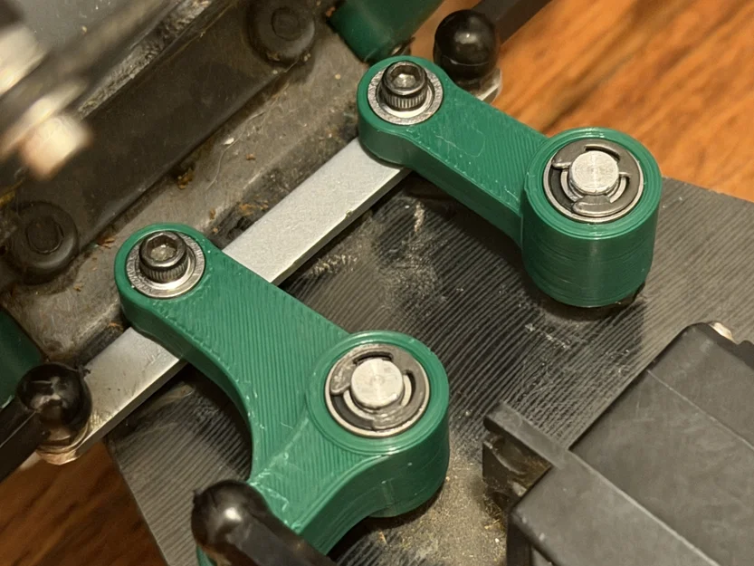 Bell crank Losi JRX2 kèm bearings - Image 1