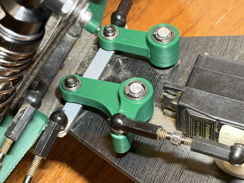 Bell crank Losi JRX2 kèm bearings - Image 3