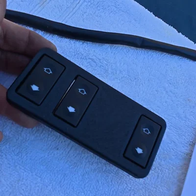 Viền công tắc kính Porsche 928 – thay thế bezel, dùng switch hiện đại giá rẻ