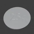 Coin mẫu US & EU (dummy coins) - Thumbnail 1