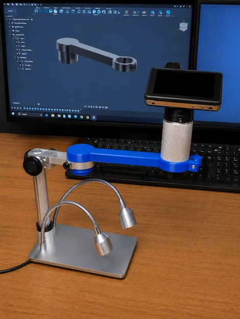 Tay Nối Dài Kính Hiển Vi Số (Digital Microscope Extension) - Image 1