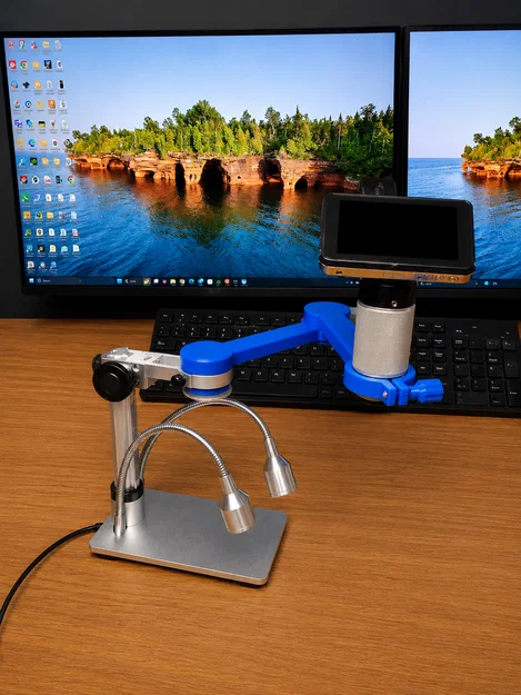 Tay Nối Dài Kính Hiển Vi Số (Digital Microscope Extension) - Image 2