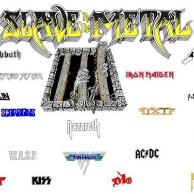 Slave To The Metal – Bảng chữ Heavy Metal dạng cong quét