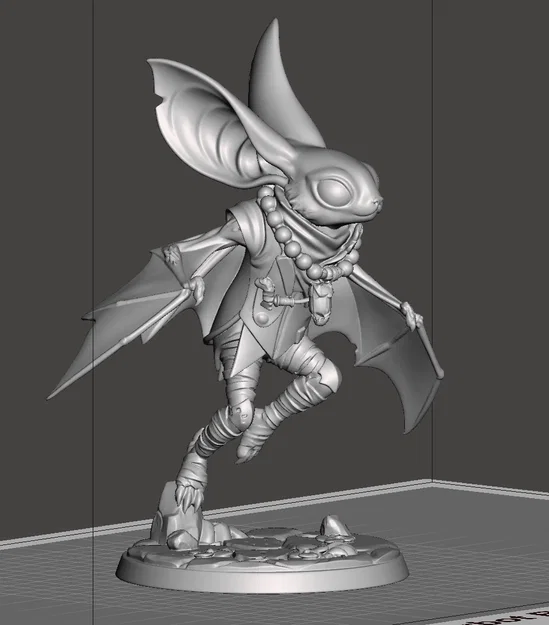 Mô hình Dơi Sưu Tầm Beaded Hoarder Bat cho game RPG và trưng bày - Image 2