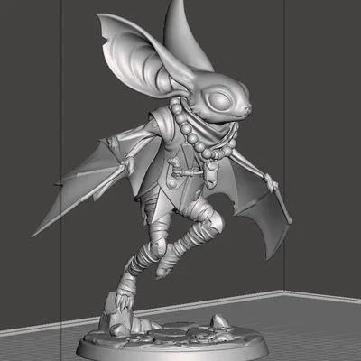 Mô hình Dơi Sưu Tầm Beaded Hoarder Bat cho game RPG và trưng bày