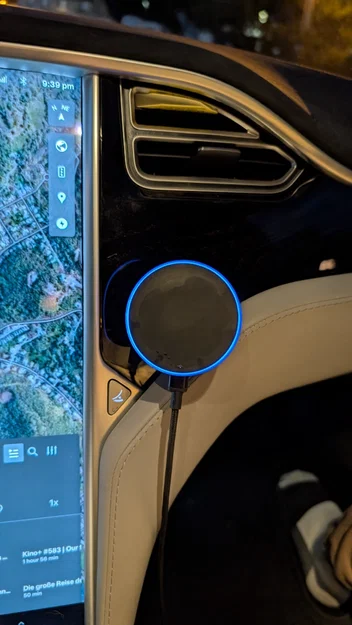 Giá đỡ điện thoại Tesla Model S (Universal Ballmount) - Image 3