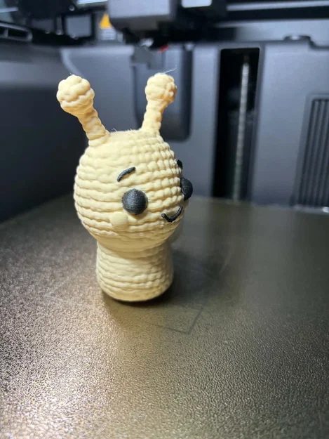 Mẫu 3D In Ốc Sên Crochet Đan Len Dễ Thương (Cute Knitted Crochet Snail) - Image 3