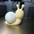 Mẫu 3D In Ốc Sên Crochet Đan Len Dễ Thương (Cute Knitted Crochet Snail) - Thumbnail 4