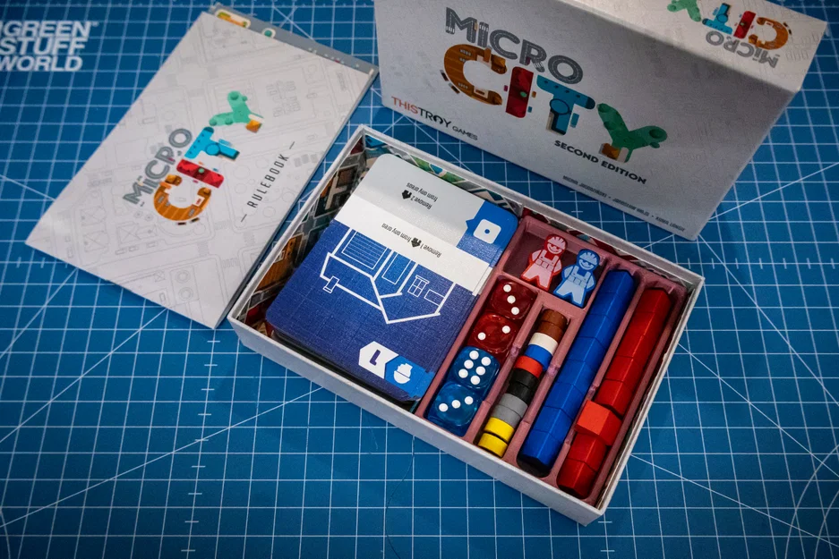Insert cho Board Game Micro City - Image 1
