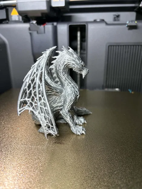 Tượng Rồng Điêu Khắc – Fantasy Guardian (Voronoi Dragon Sculpture) - Image 3