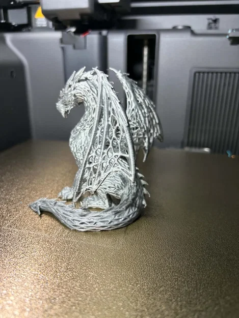 Tượng Rồng Điêu Khắc – Fantasy Guardian (Voronoi Dragon Sculpture) - Image 4