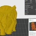 Mô hình chú cú mèo nghệ thuật Low Poly in 3D độc đáo - Thumbnail 2