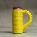 Ống bọc lon vảy cá tay cầm xúc tu (Tentacle Fish Scaled Can Cozie) - Thumbnail 5