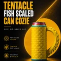 Ống bọc lon vảy cá tay cầm xúc tu (Tentacle Fish Scaled Can Cozie) - Thumbnail 8