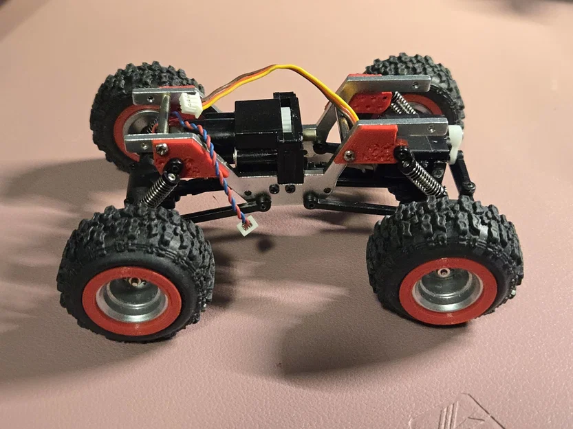 Bộ khóa giảm xóc tùy chỉnh cho xe Jiabaile 1/36 Crawler - Image 1