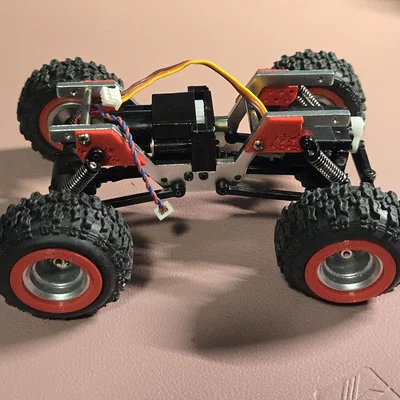 Bộ khóa giảm xóc tùy chỉnh cho xe Jiabaile 1/36 Crawler