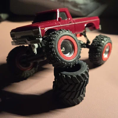 Bộ khóa giảm xóc tùy chỉnh cho xe Jiabaile 1/36 Crawler
