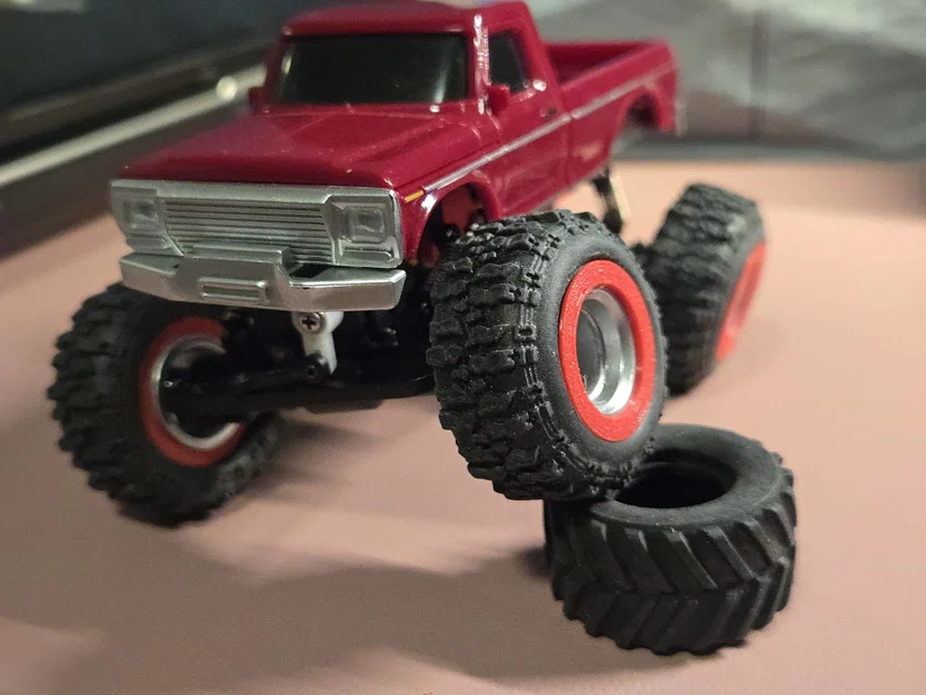 Bộ khóa giảm xóc tùy chỉnh cho xe Jiabaile 1/36 Crawler - Image 3