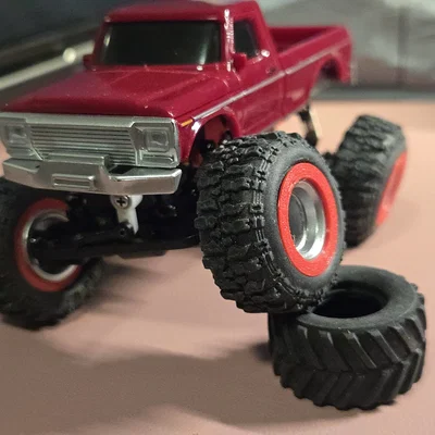 Bộ khóa giảm xóc tùy chỉnh cho xe Jiabaile 1/36 Crawler