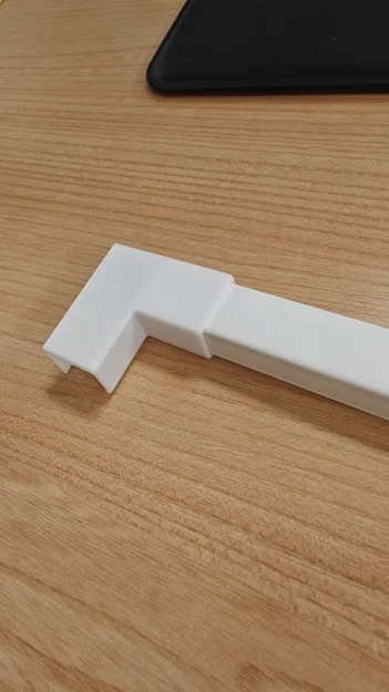 Bộ khớp nối góc 10x15mm cho nẹp luồn dây điện - Tự in 3D - Image 1