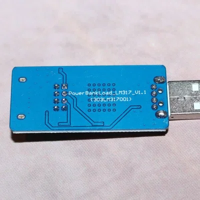 Vỏ bảo vệ cho mạch test tải USB Power Bank Load LM317