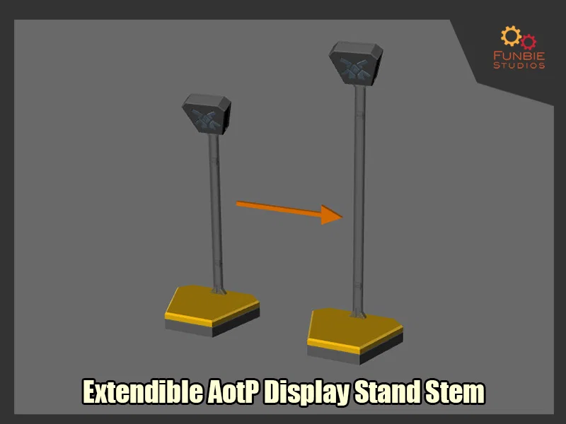Stem trưng bày Age of the Primes có thể kéo dài (Extendible Display Stem) - Image 1