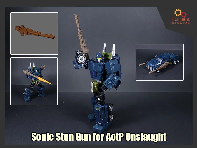 Sonic Stun Gun cho Transformers Age of the Prime Onslaught - Image 1