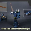Sonic Stun Gun cho Transformers Age of the Prime Onslaught - Thumbnail 1