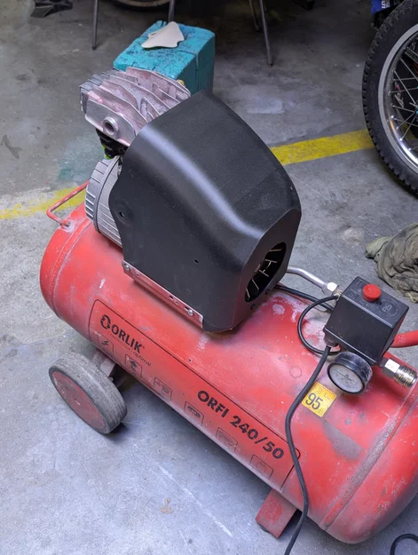 Kompresor Orlík ORFI 240/50 - Kryt và quạt - Image 1