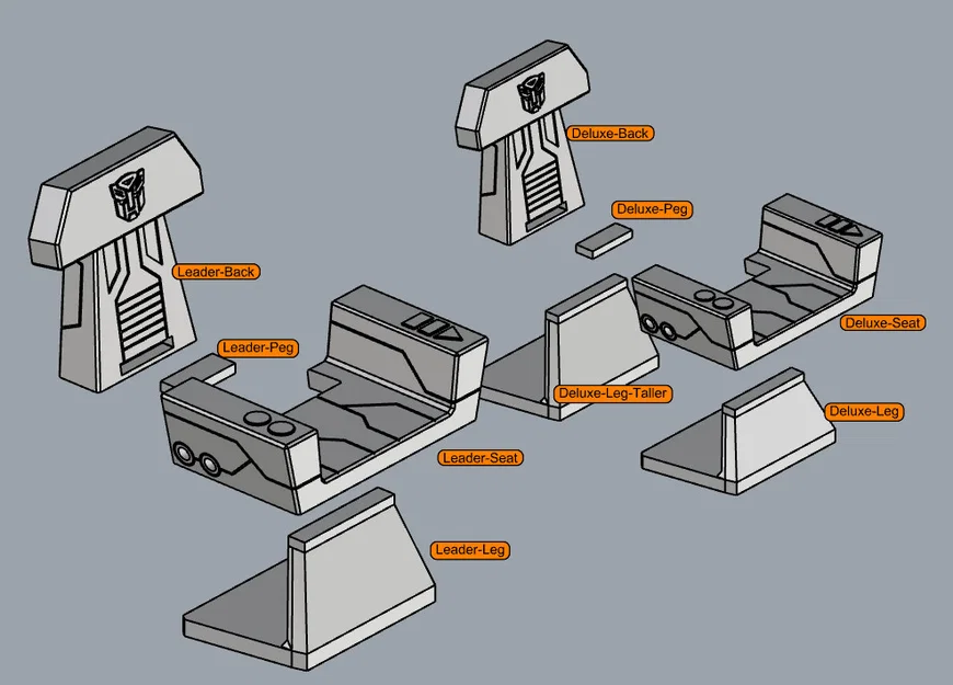 Transformers Autobot Ark Crew Seat Ver. 2 (Ghế phi hành đoàn) - Image 12