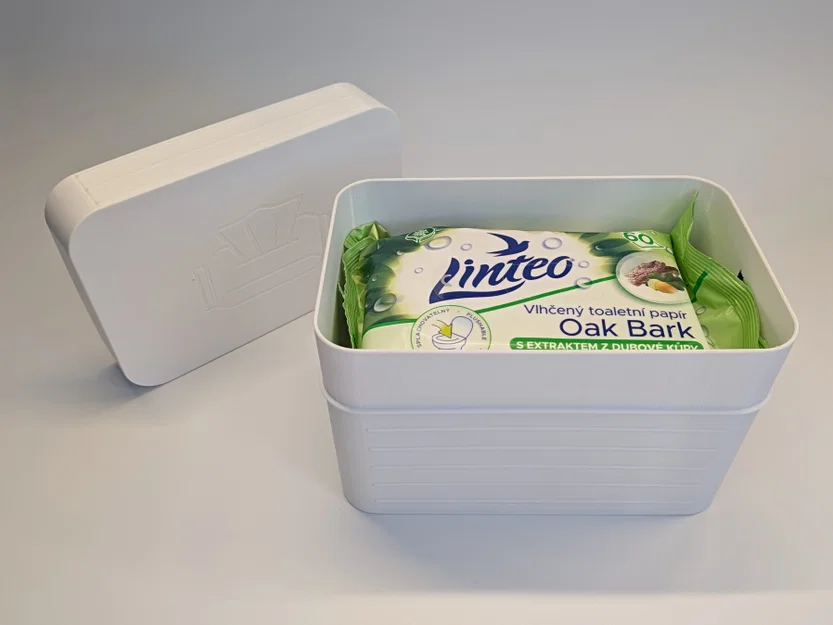 Hộp Khăn Ướt - Cỡ Đôi (Wet Wipes Box - Double Size) - Image 1