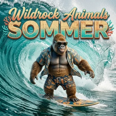 Gorilla #1 WildRock Animals Sommer – Khỉ đột phiên bản mùa hè