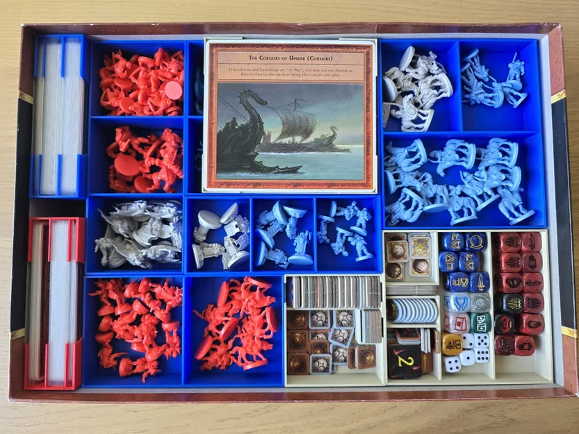 Insert War Of the Ring + Lords + Warriors + Kings (đựng chung 1 hộp) - Image 1