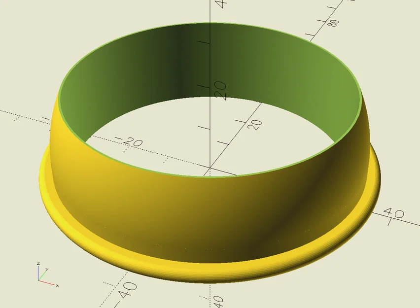 Bộ tạo khuôn cắt bánh tròn tham số (Parametric round cookie cutter generator) - Image 1