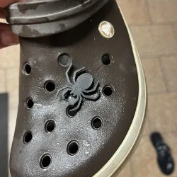 Mô hình phụ kiện trang trí hình nhện cực chất cho dép Crocs