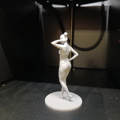 Người phụ nữ tạo dáng Yoga (Yoga Stance Woman)
