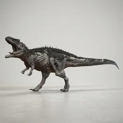 Mô hình 3D khủng long Acrocanthosaurus chi tiết cực đẹp