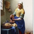 Mô hình 3D Người đàn bà rót sữa - Johannes Vermeer 1657 - Thumbnail 2