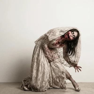 Mô hình 3D Zombie Cô Dâu Kinh Dị độc đáo cho người yêu nghệ thuật