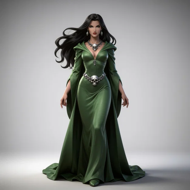 Mô hình 3D Morgan le Fay - Marvel Comics cực chi tiết cho người sưu tầm - Image 1