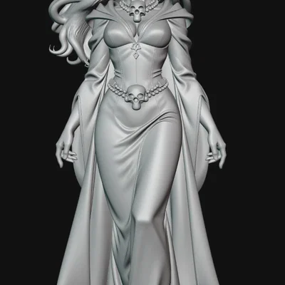 Mô hình 3D Morgan le Fay - Marvel Comics cực chi tiết cho người sưu tầm
