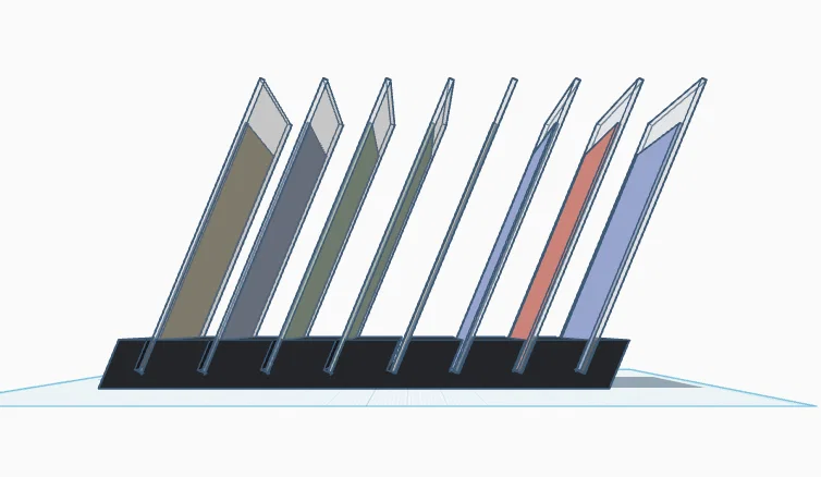Giá đỡ trưng bày Toploader Holder Display (8 Toploader) - Image 2