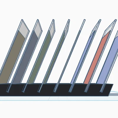 Giá đỡ trưng bày Toploader Holder Display (8 Toploader)