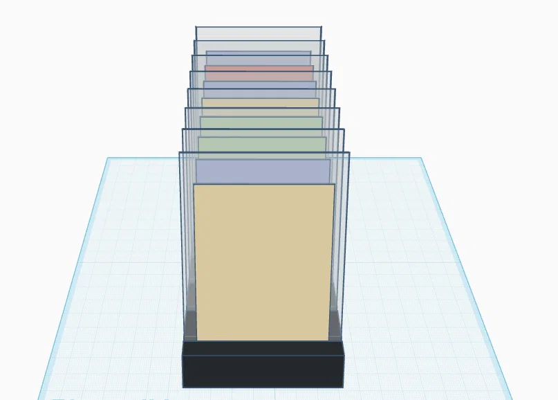 Giá đỡ trưng bày Toploader Holder Display (8 Toploader) - Image 3