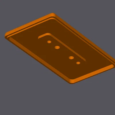 Tấm VW Universal Phone Mount Plate (đời cũ)